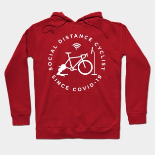 Social Distance Cyclist Hoodie